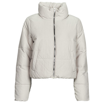 Only ONLDOLLY SHORT PUFFER JACKET OTW NOOS White - Free delivery | Spartoo NET ! Clothing Duffel coats Women
