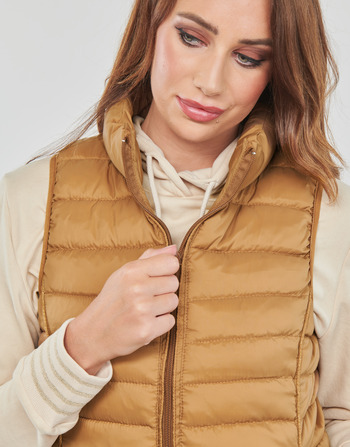 Only ONLNEWCLAIRE QUILTED WAISTCOAT OTW Brown
