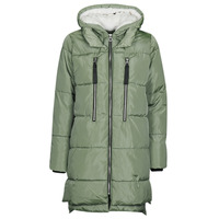 Clothing Women Duffel coats Only ONLNORA LONG PUFFER COAT CC OTW Green
