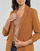 Clothing Women Jackets / Blazers Only ONLCAROLINA DIANA 3/4 BLAZER CC TLR Cognac