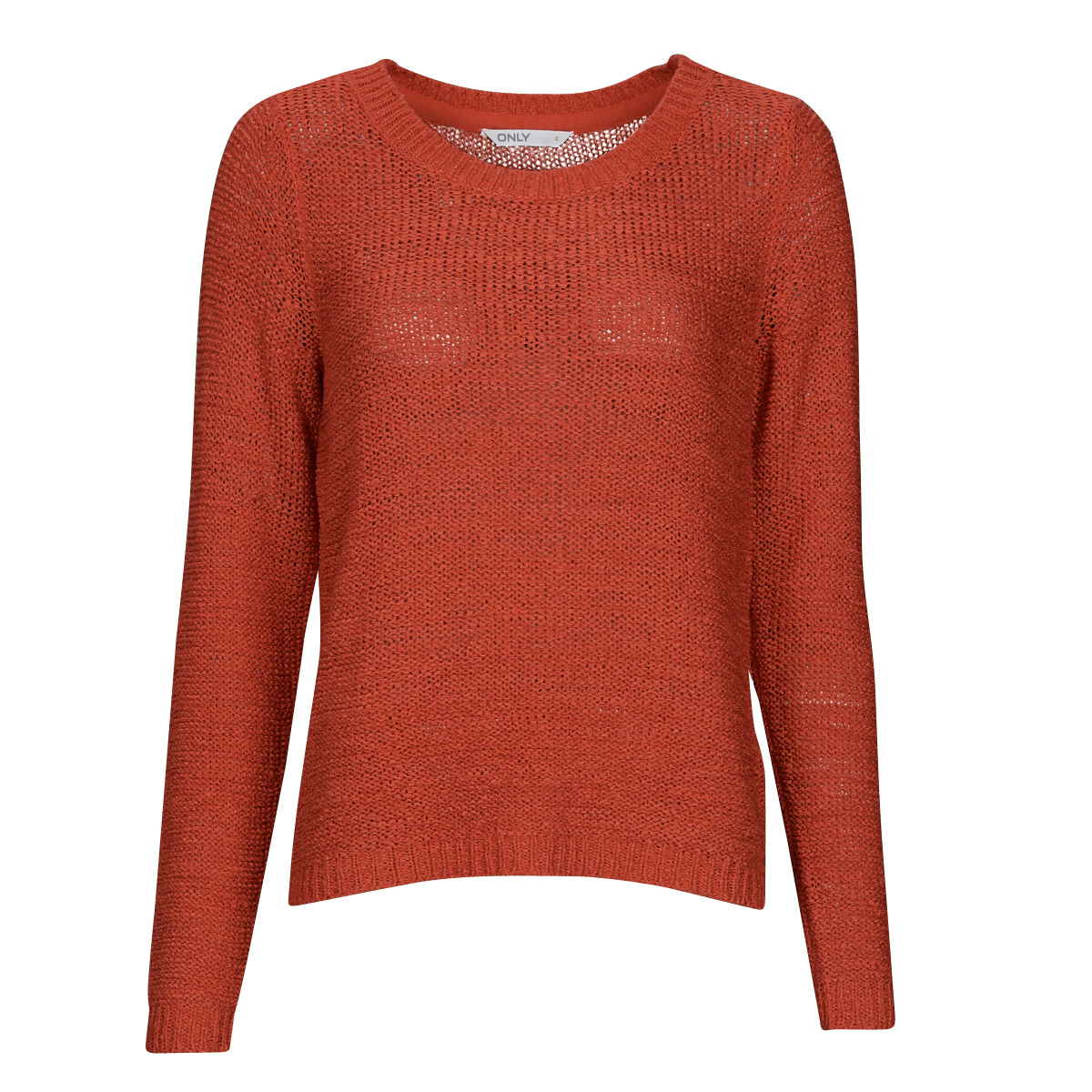 Clothing Women jumpers Only ONLGEENA XO L/S PULLOVER KNT NOOS Red
