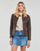 Clothing Women Leather jackets / Imitation le Only ONLMELISA FAUX LEATHER JACKET CC OTW Brown
