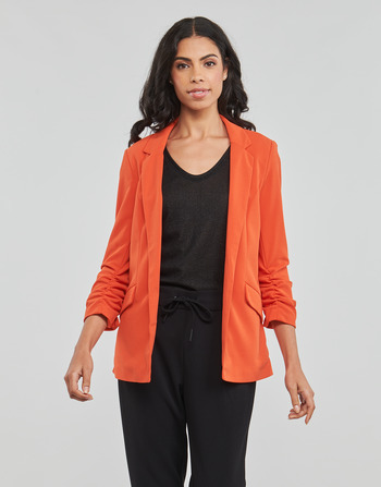 material Women Jackets / Blazers Only ONLCAROLINA DIANA 3/4 BLAZER CC TLR Red