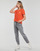 Clothing Women short-sleeved t-shirts Only ONLKITA S/S LOGO TOP Orange
