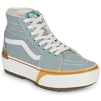 Shoes Women High top trainers Vans SK8-HI TAPERED STACKED Blue