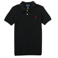 material Boy short-sleeved polo shirts Polo Ralph Lauren 321603252001 Black