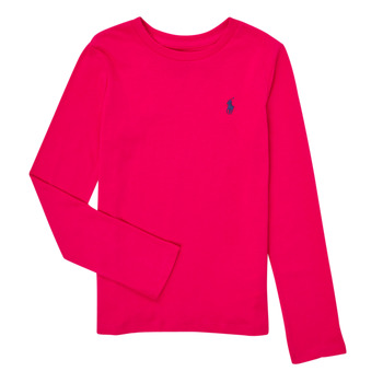 Clothing Girl Long sleeved shirts Polo Ralph Lauren 311841122020 Pink
