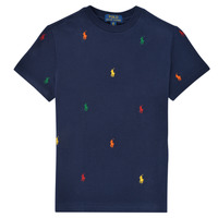 material Boy short-sleeved t-shirts Polo Ralph Lauren 323844626006 Marine