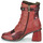Shoes Women Ankle boots Laura Vita EVCAO Red