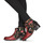 Shoes Women Mid boots Laura Vita ALICE Red / Black