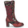 Shoes Women Boots Laura Vita KACIO Red / Black