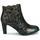 Shoes Women Ankle boots Laura Vita ALBANE Black / Grey