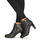 Shoes Women Ankle boots Laura Vita ALBANE Black / Grey