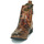 Shoes Women Mid boots Laura Vita COCRALIEO Brown / Red
