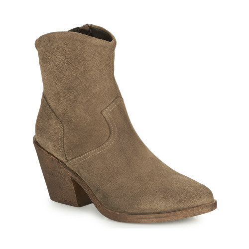 Shoes Women Ankle boots Ulanka WES LOW Taupe