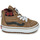 Shoes Boy High top trainers Vans TD SK8-Hi Zip MTE-1 Brown