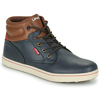 Shoes Children High top trainers Levi's NEW PORTLAND Marine / Camel