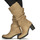 Shoes Women Boots YOKONO PRAGA Beige