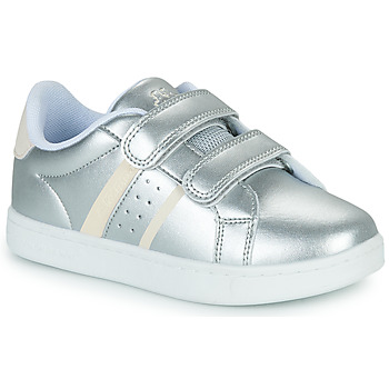 Shoes Girl Low top trainers Kappa ALPHA 2V Silver