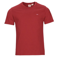 material Men short-sleeved t-shirts Levi's SS ORIGINAL HM TEE Brick / Red