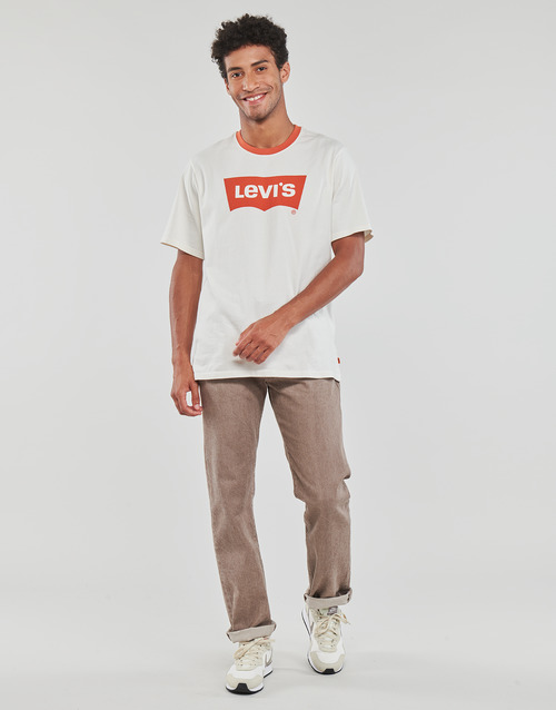 Clothing Men straight jeans Levi's 501® LEVI'S ORIGINAL Brown / Stonewash
