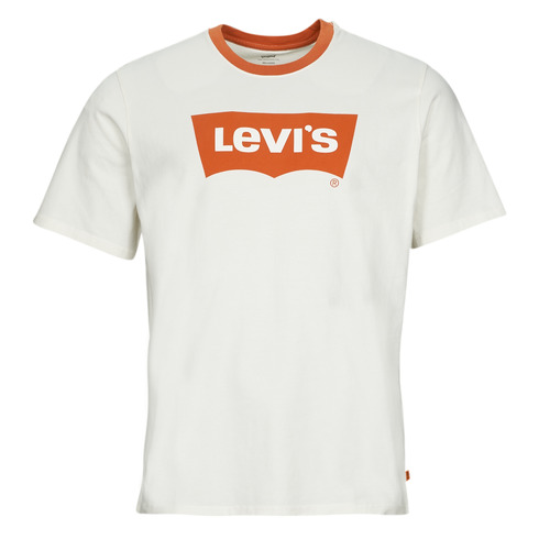 Clothing Men short-sleeved t-shirts Levi's SS RELAXED FIT TEE Orange / Tab / Bw / Sugar / Swizzle
