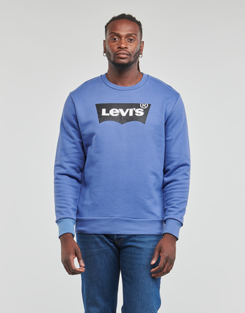 material Men sweaters Levi's STANDARD GRAPHIC CREW Sunset / Blue