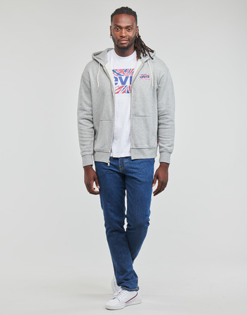 Levi's RELAXED GRAPHIC ZIPUP Grey