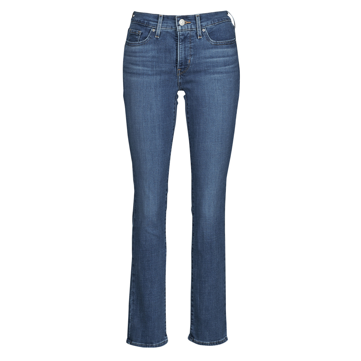 Levi's 314™ SHAPING STRAIGHT Blue - Free delivery | Spartoo NET ! -  Clothing straight jeans Women USD/$