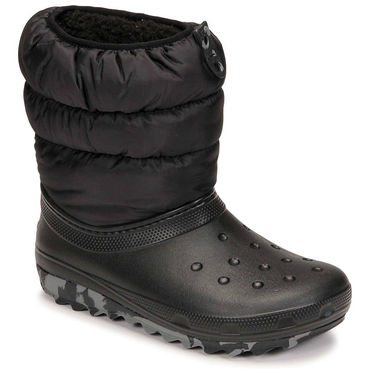 Crocs Classic Neo Puff Boot K Black - Free delivery | Spartoo NET ! - Shoes Snow  boots Child | Boots