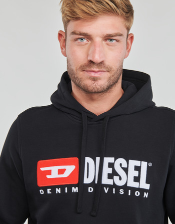Diesel S-GINN-HOOD-DIV Black