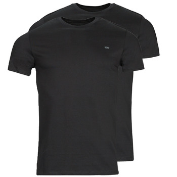 material Men short-sleeved t-shirts Diesel UMTEE-RANDAL-TUBE-TW Black