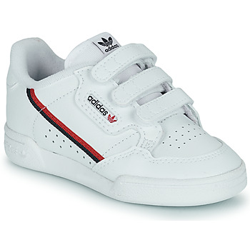 Shoes Children Low top trainers adidas Originals CONTINENTAL 80 CF I White / Red