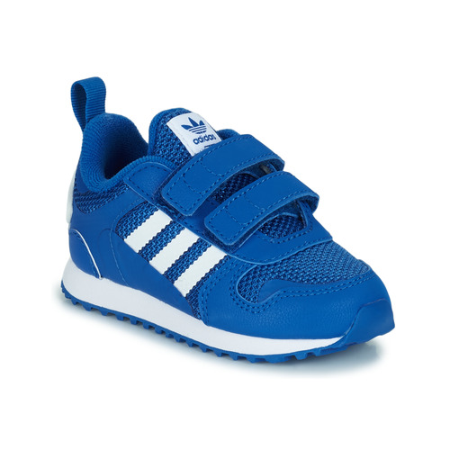 Shoes Boy Low top trainers adidas Originals ZX 700 HD CF I Blue / White