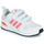 Shoes Girl Low top trainers adidas Originals ZX 700 HD CF C White / Coral