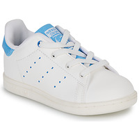 Shoes Children Low top trainers adidas Originals STAN SMITH I White / Blue