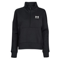 Clothing Women sweaters Under Armour Rival Fleece HZ  black / White
