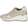 Shoes Women Low top trainers Marco Tozzi SEPT Beige / Gold