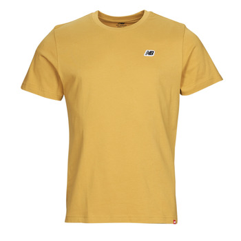 Clothing Men short-sleeved t-shirts New Balance Small Logo Yellow