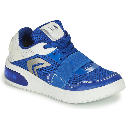 Handel enthousiast Realistisch Geox J XLED B. B - MESH+GEOBUCK Marine - Free delivery | Spartoo NET ! -  Shoes Low top trainers Child USD/$86.40