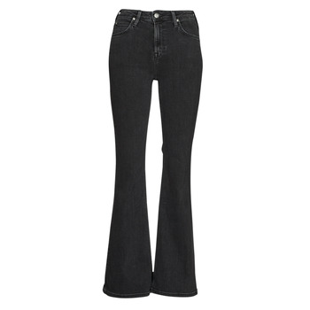 Clothing Women bootcut jeans Lee BREESE  black / Mid / Stone