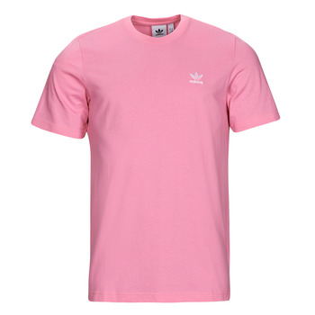 material Women short-sleeved t-shirts adidas Originals ESSENTIAL TEE Pink / Bonheur