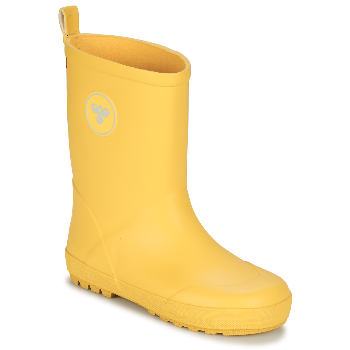 BOOT - boots - Yellow NET Child hummel RUBBER | Spartoo Free ! delivery Wellington Shoes JR.