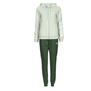 material Women Tracksuits adidas Performance W LIN FT TS Green / Lin
