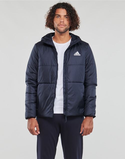 adidas Performance BSC HOOD INS J Ink - Free delivery | Spartoo NET ! -  Clothing Duffel coats Men