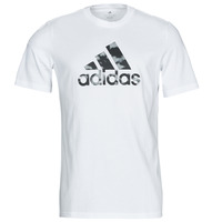 Clothing short-sleeved t-shirts adidas Performance M AWORLD AC G T White