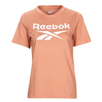 material Women short-sleeved t-shirts Reebok Classic RI BL Tee Orange