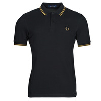 Clothing Men short-sleeved polo shirts Fred Perry THE FRED PERRY SHIRT Black
