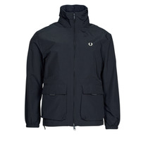 material Men Parkas Fred Perry PATCH POCKET ZIP HROUGH JACKET Marine