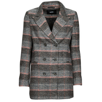 material Women coats Kaporal DICKY Grey / Pink